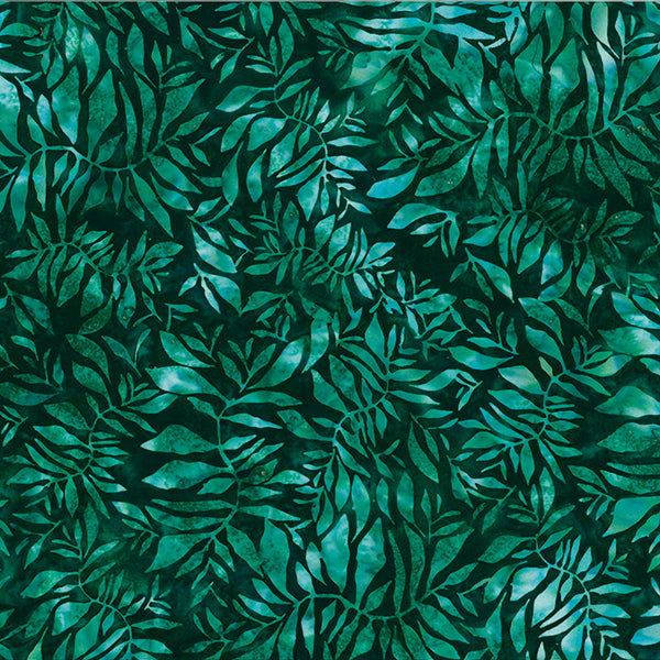 Royal Jewels_Batiks Christmas Green 1/2m
