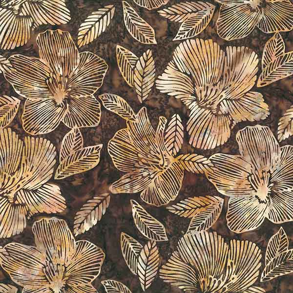 Made with Love Batiks Chestnut 1/2m