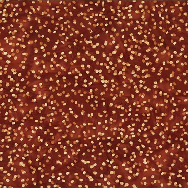 Made with Love Batiks Redwood 1/2m