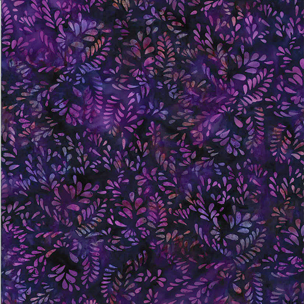 Berry Delicious Batiks Eggplant 1/2m