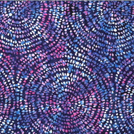 Bold and Bright Batiks Salsa 1/2m