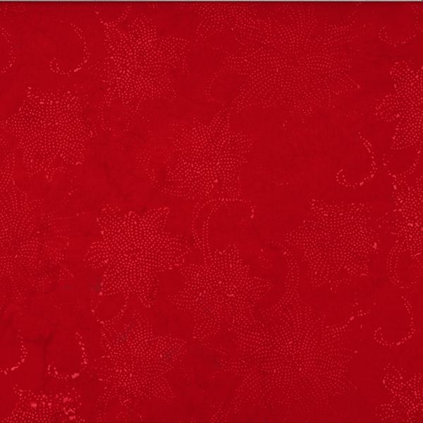 Coast to Coast Scarlet Batik 1/2m