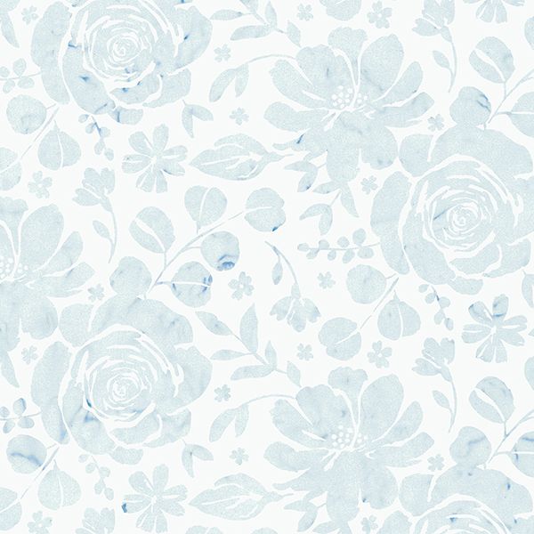 Cool and Collected Batiks Snow 1/2m