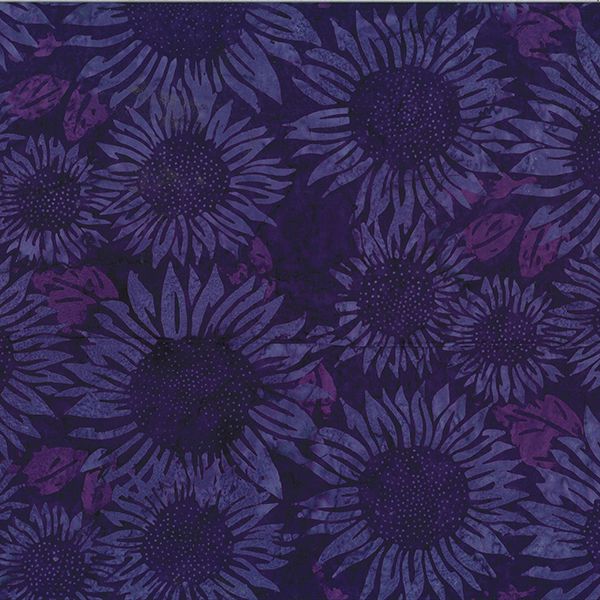 Cool and Collected Batiks Violet 1/2m
