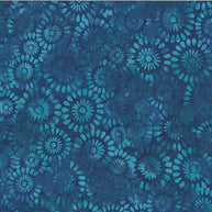 Cool and Collected Batiks Blueberry 1/2m