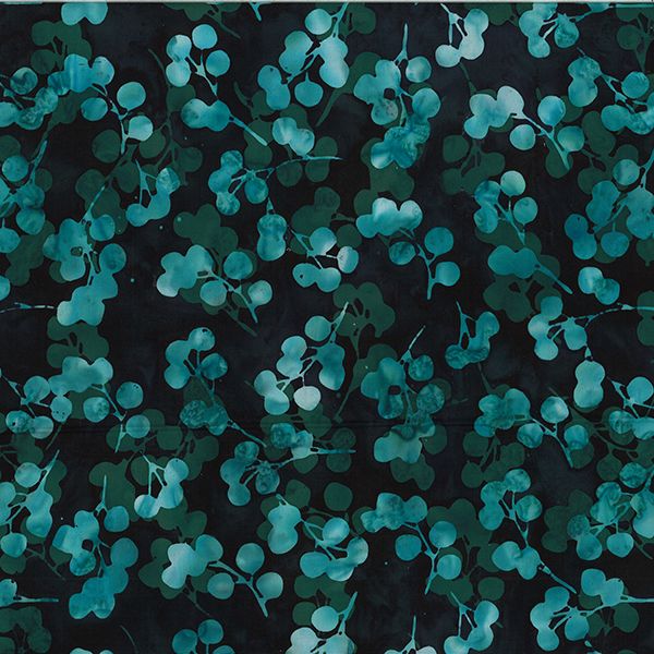 Cool and Collected Batiks Midnight 1/2m