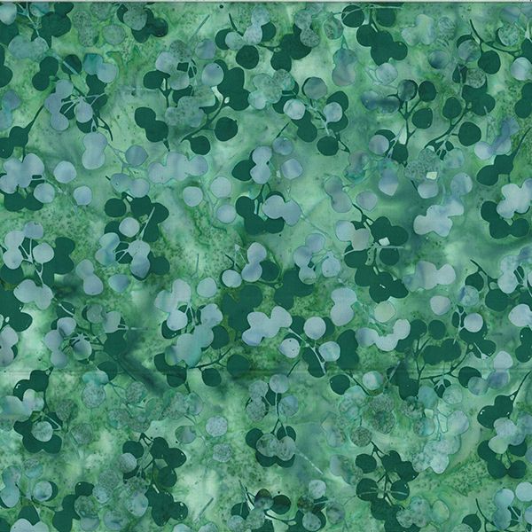 Cool and Collected Batiks Green Tea 1/2m