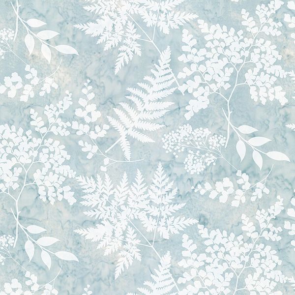 Cool and Collected Batiks Frost 1/2m
