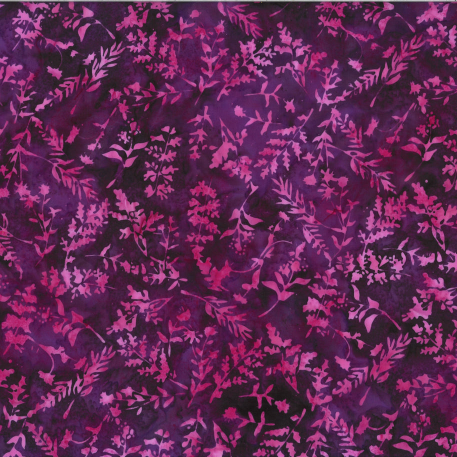 Electric Rose Batiks Wildberry 1/2m