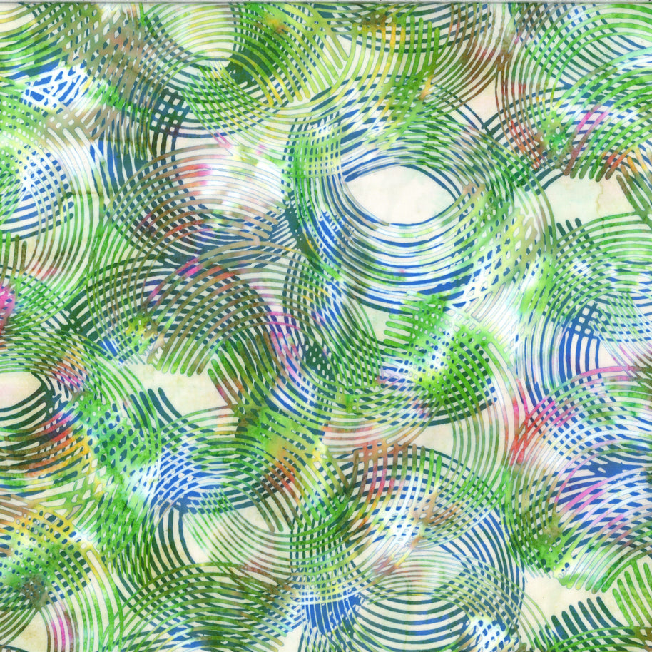 Electric Rose Batiks Tropical 1/2m
