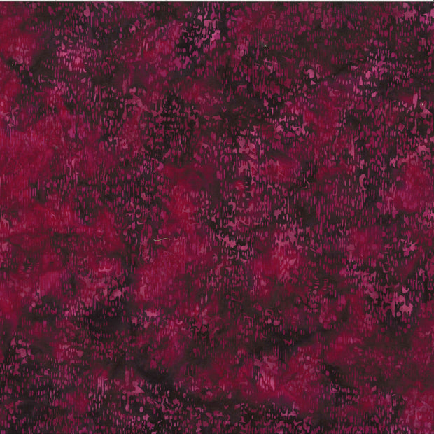 Hoffman Sweet Shoppe Batiks Burgundy 1/2m