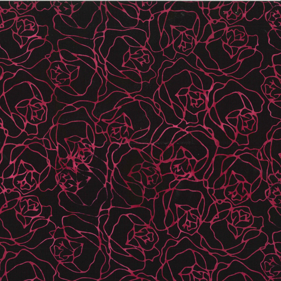 Hoffman Sweet Shoppe Batiks DeepFuchsia 1/2m