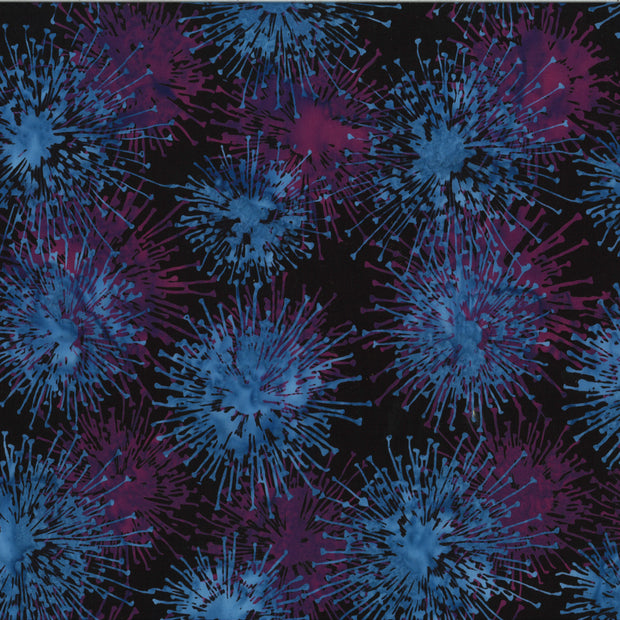 Hoffman Sweet Shoppe Batiks Blackberry 1/2m
