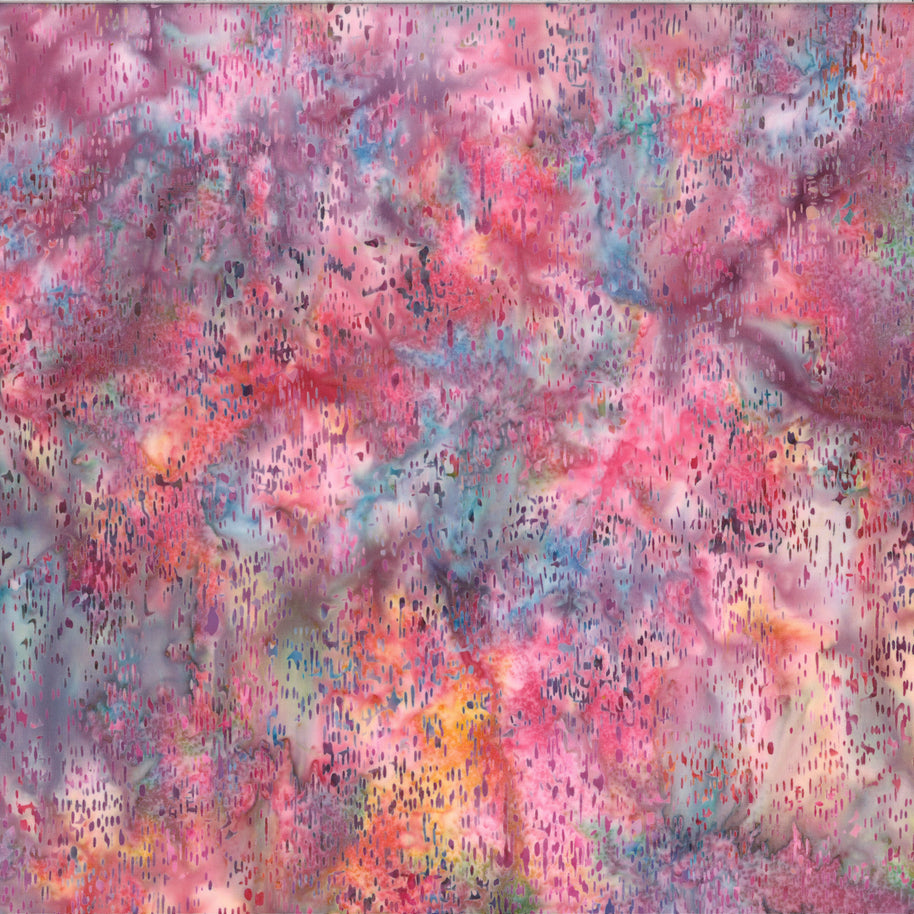 Hoffman Sweet Shoppe Batiks Blooms 1/2m