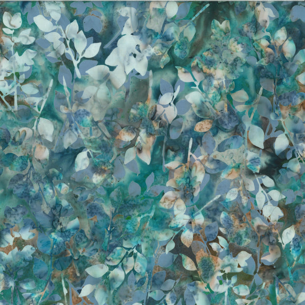 Hoffman Sweet Shoppe Batiks SeaGlass1/2m