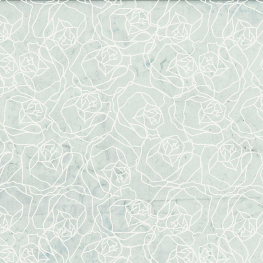 Hoffman Sweet Shoppe Batiks Iceberg 1/2m