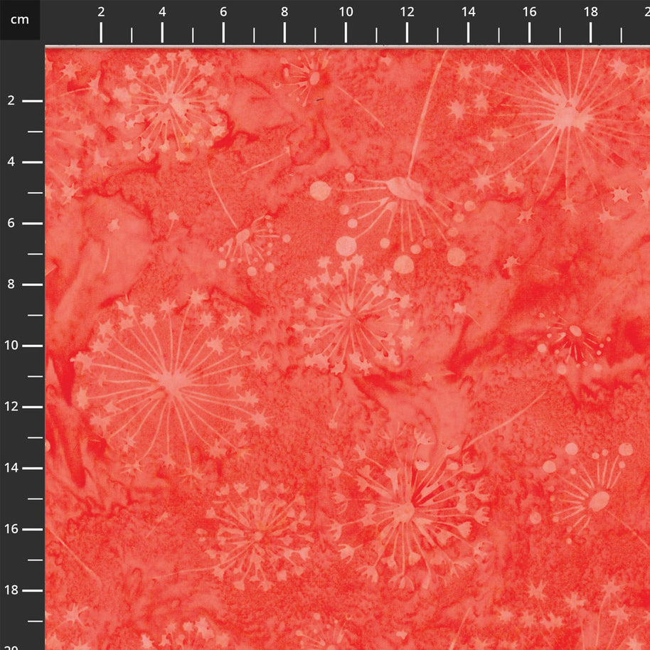 Blue Jean Batiks Nasturtium