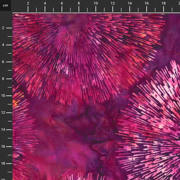 Deep Jewels Batiks Ruby
