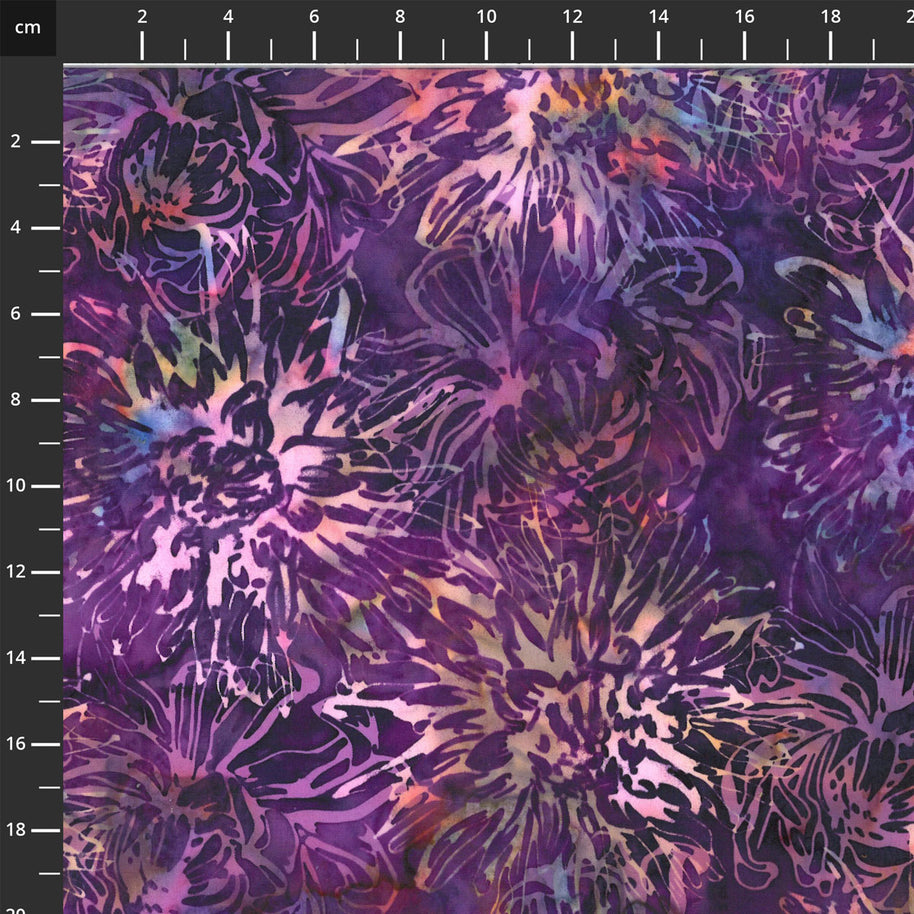 Deep Jewels Batiks Wild Berry