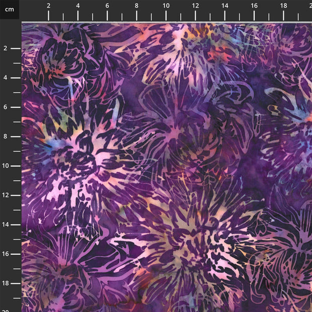 Deep Jewels Batiks Wild Berry