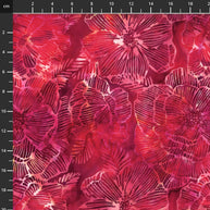 Autumn Falls Batiks Garnet