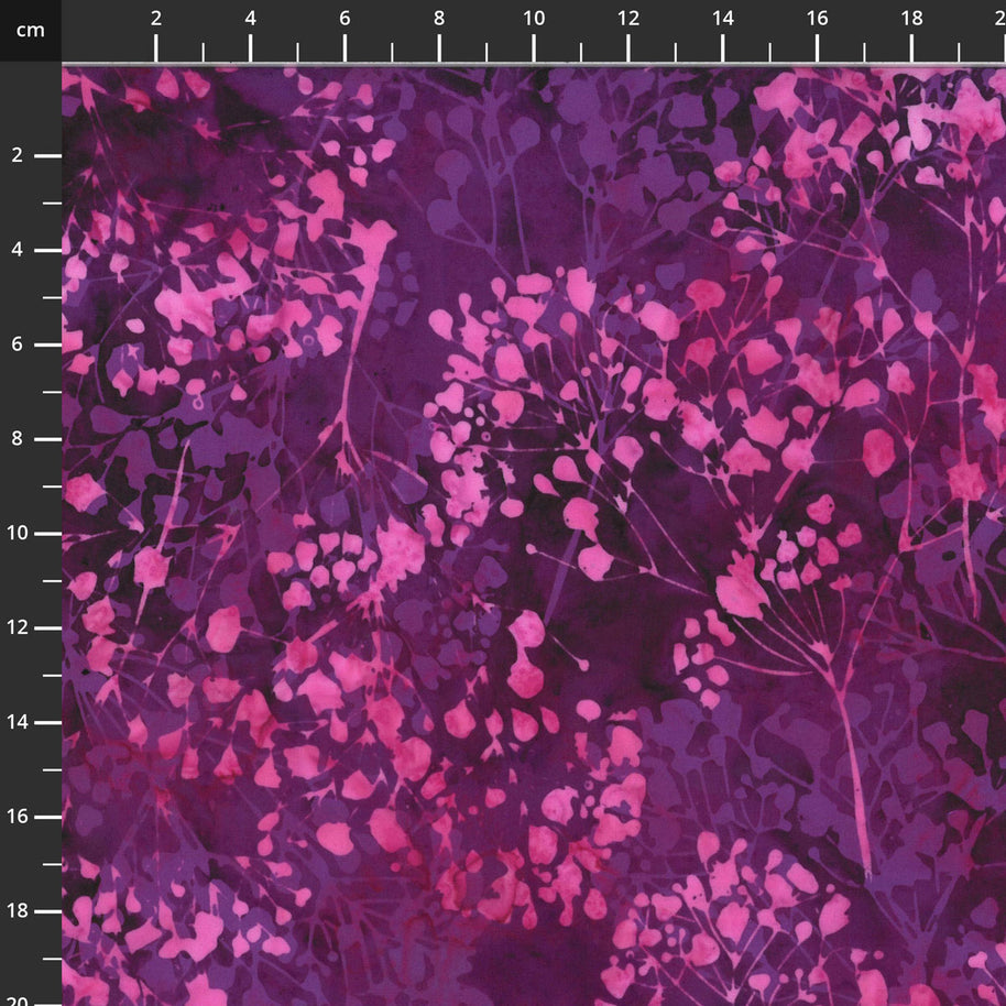 Autumn Falls Batiks Purple