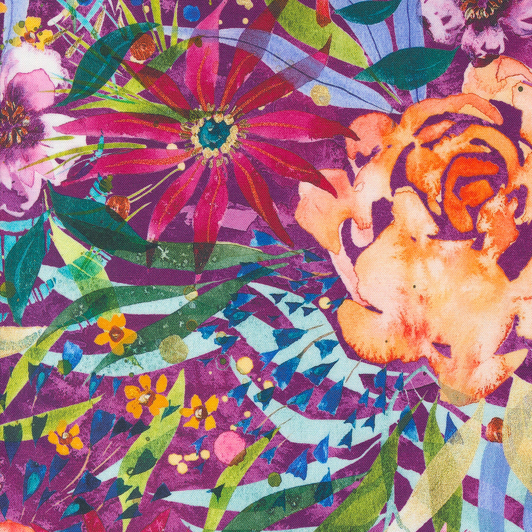 Moda Fabrics - Coming Up Roses 1/2m