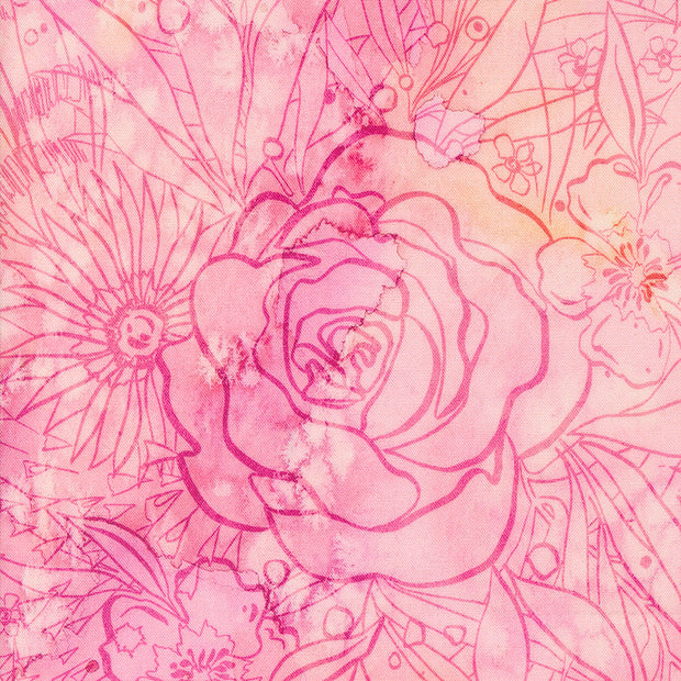Moda Fabrics - Coming Up Roses 1/2m
