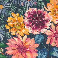 Moda Fabrics - Floribunda Midnight 1/2m