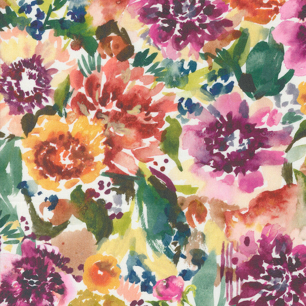 Moda Fabrics - Floribunda Cloud 1/2m