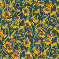 Moda Fabrics - Floribunda Midnight 1/2m