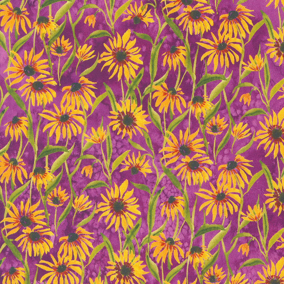 Moda Fabrics - Floribunda Violet 1/2m