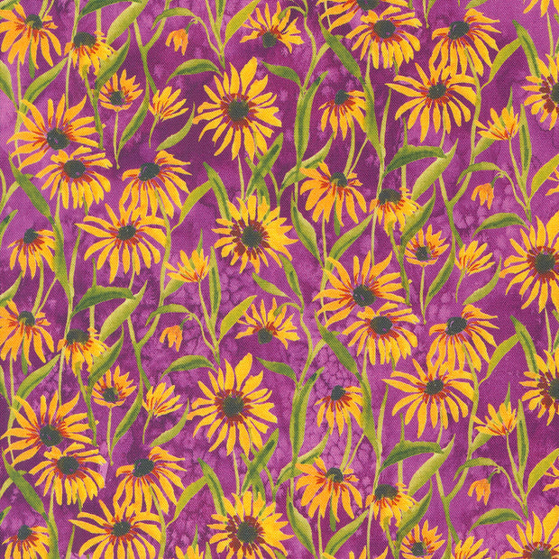 Moda Fabrics - Floribunda Violet 1/2m