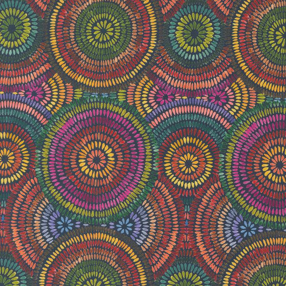 Moda Fabrics - Floribunda Midnight 1/2m