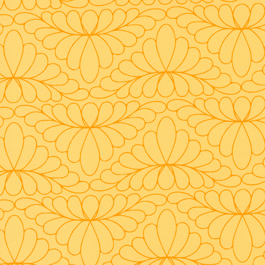 Moda Fabrics - Rainbow Sherbet Butterscotch 1/2m