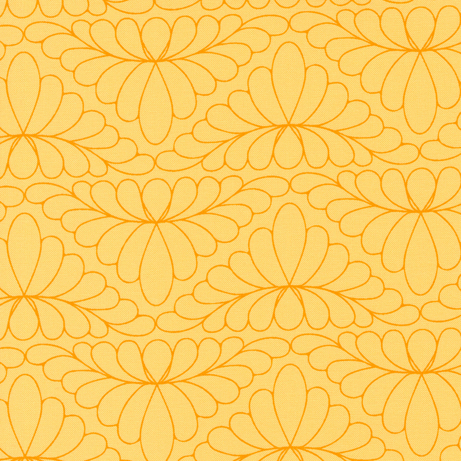 Moda Fabrics - Rainbow Sherbet Butterscotch 1/2m