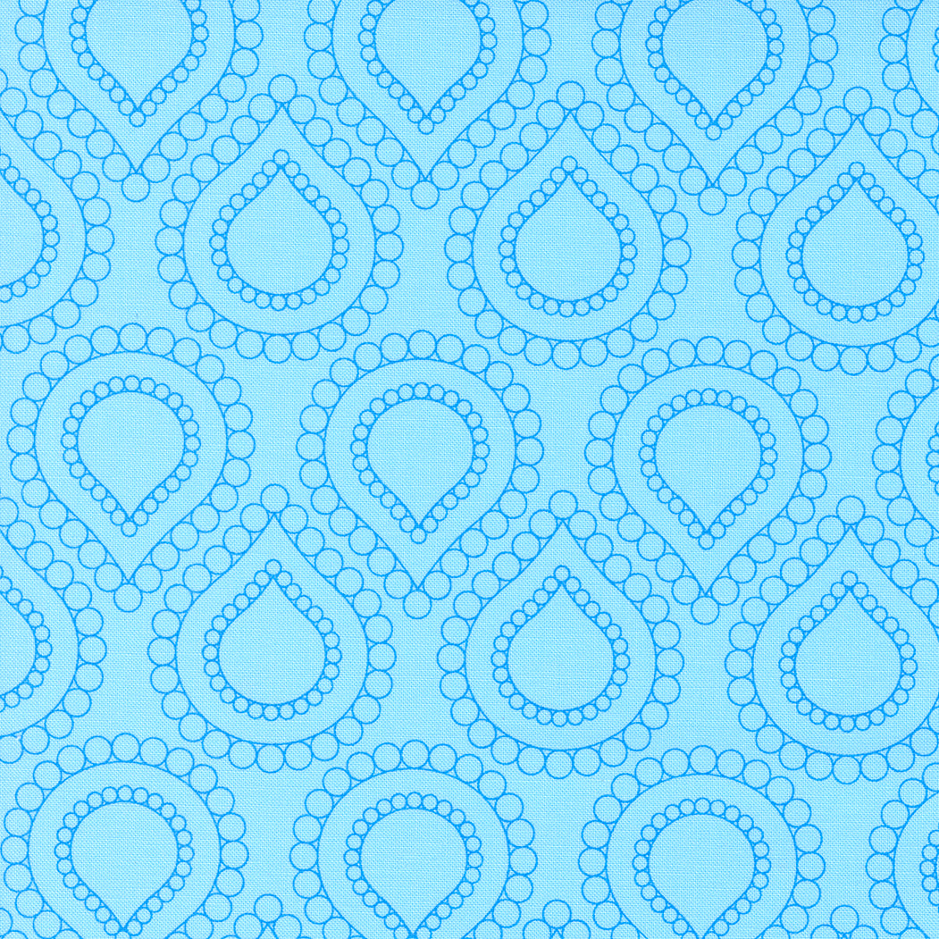 Moda Fabrics - Rainbow Sherbet Bluemoon 1/2m