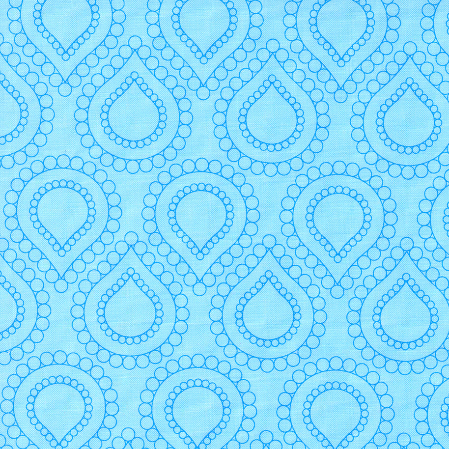 Moda Fabrics - Rainbow Sherbet Bluemoon 1/2m