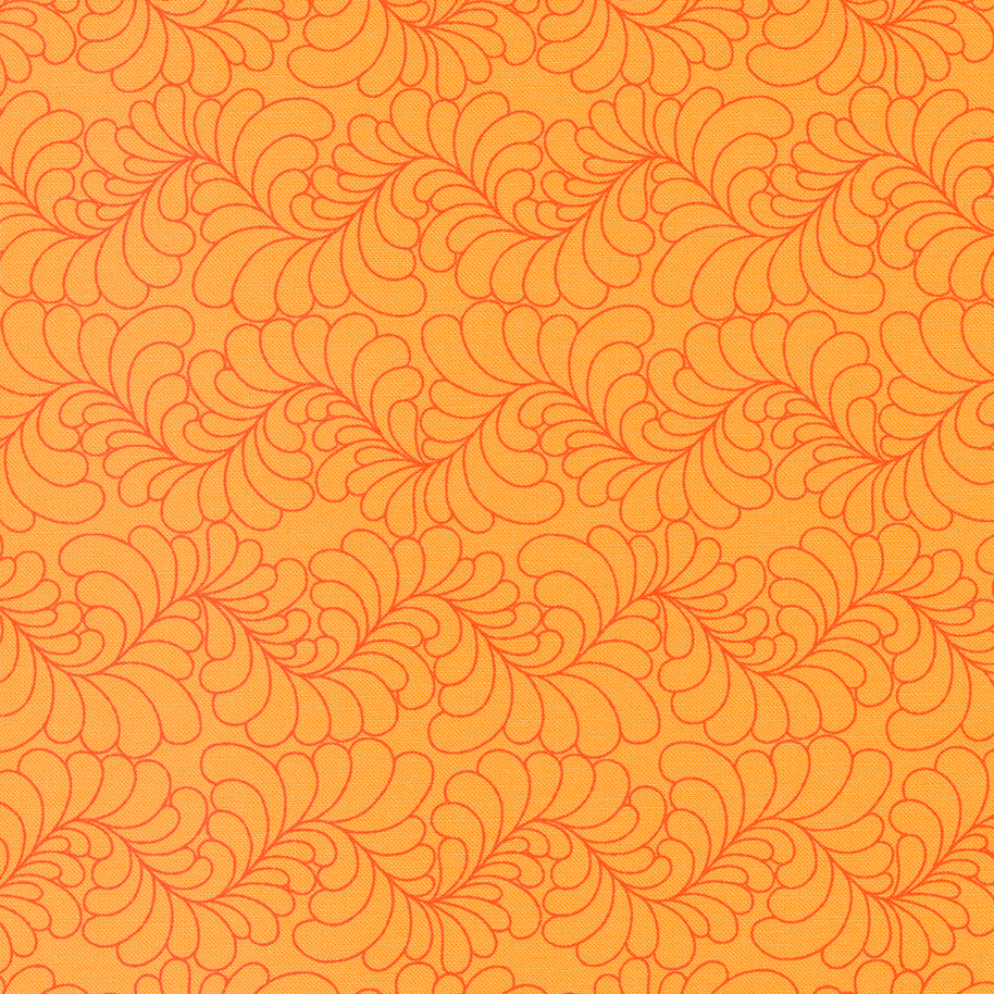 Moda Fabrics - Rainbow Sherbet Orange1/2m