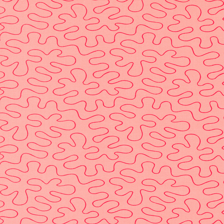 Moda Fabrics - Rainbow Sherbet Strawberry 1/2m