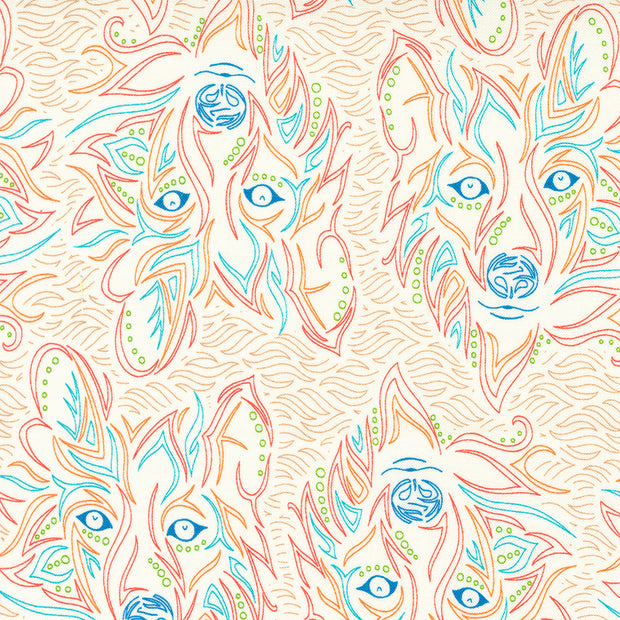 Moda Fabrics - Land of Enchantment Marshmallow 1/2m