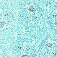 Moda Fabrics - Land of Enchantment Green Aqua 1/2m