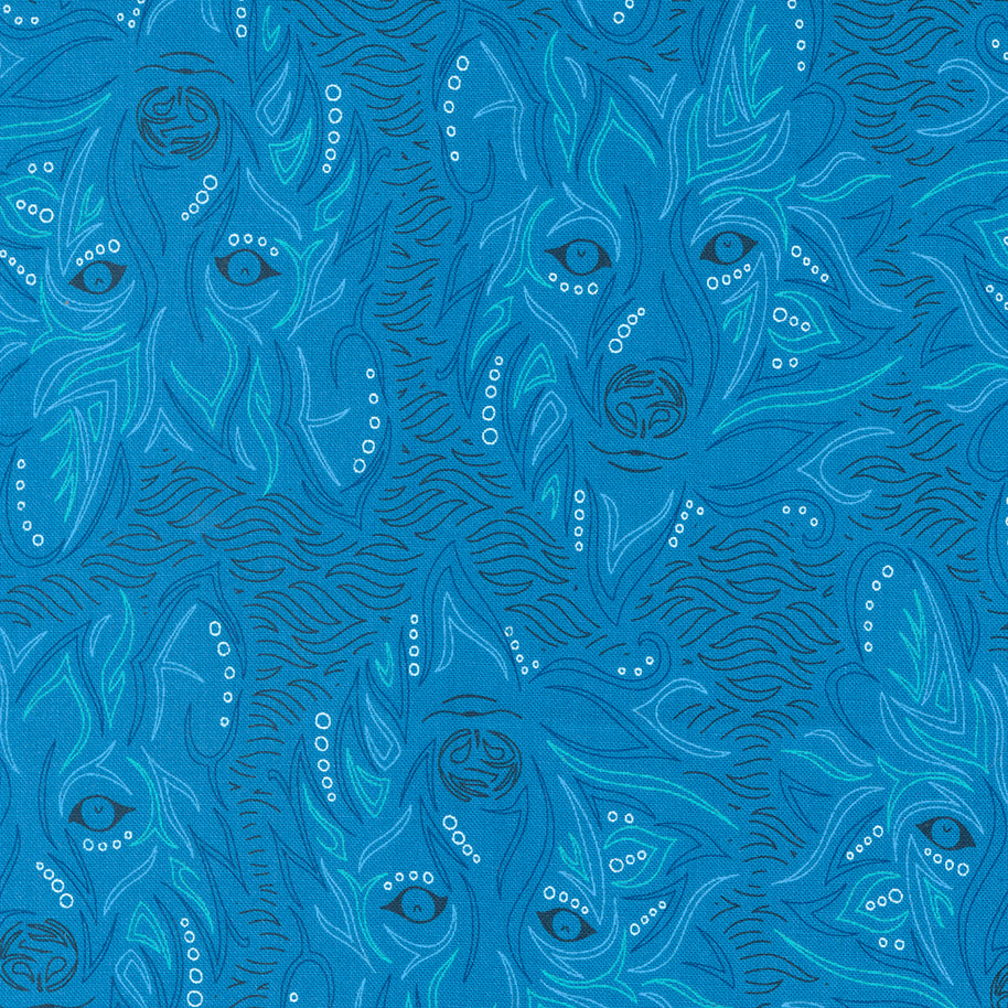 Moda Fabrics - Land of Enchantment Hacienda Blue 1/2m
