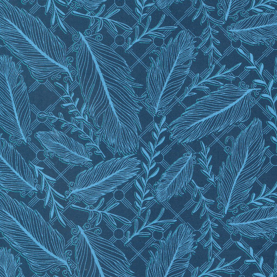 Moda Fabrics - Land of Enchantment Superior Blue 1/2m
