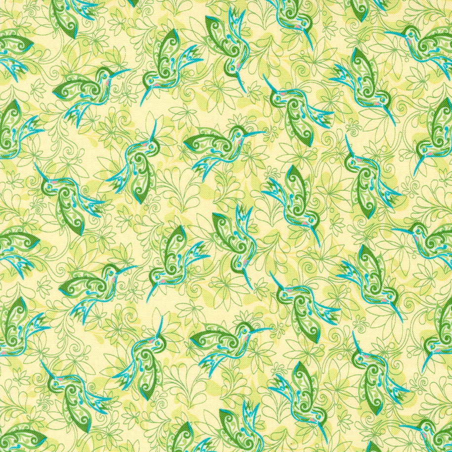 Moda Fabrics - Land of Enchantment Reviving Green 1/2m