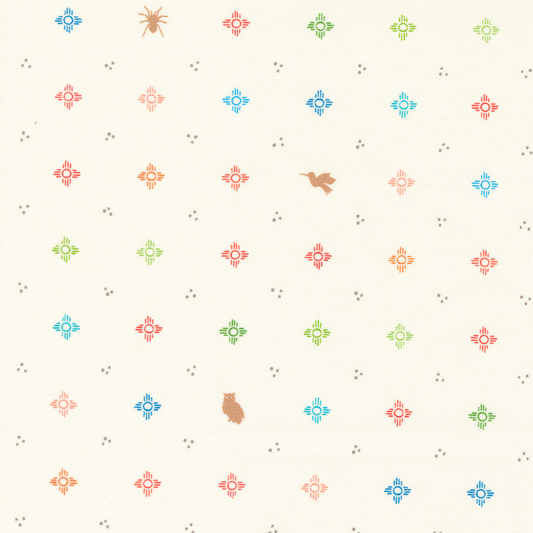 Moda Fabrics - Land of Enchantment Marshmallow 1/2m