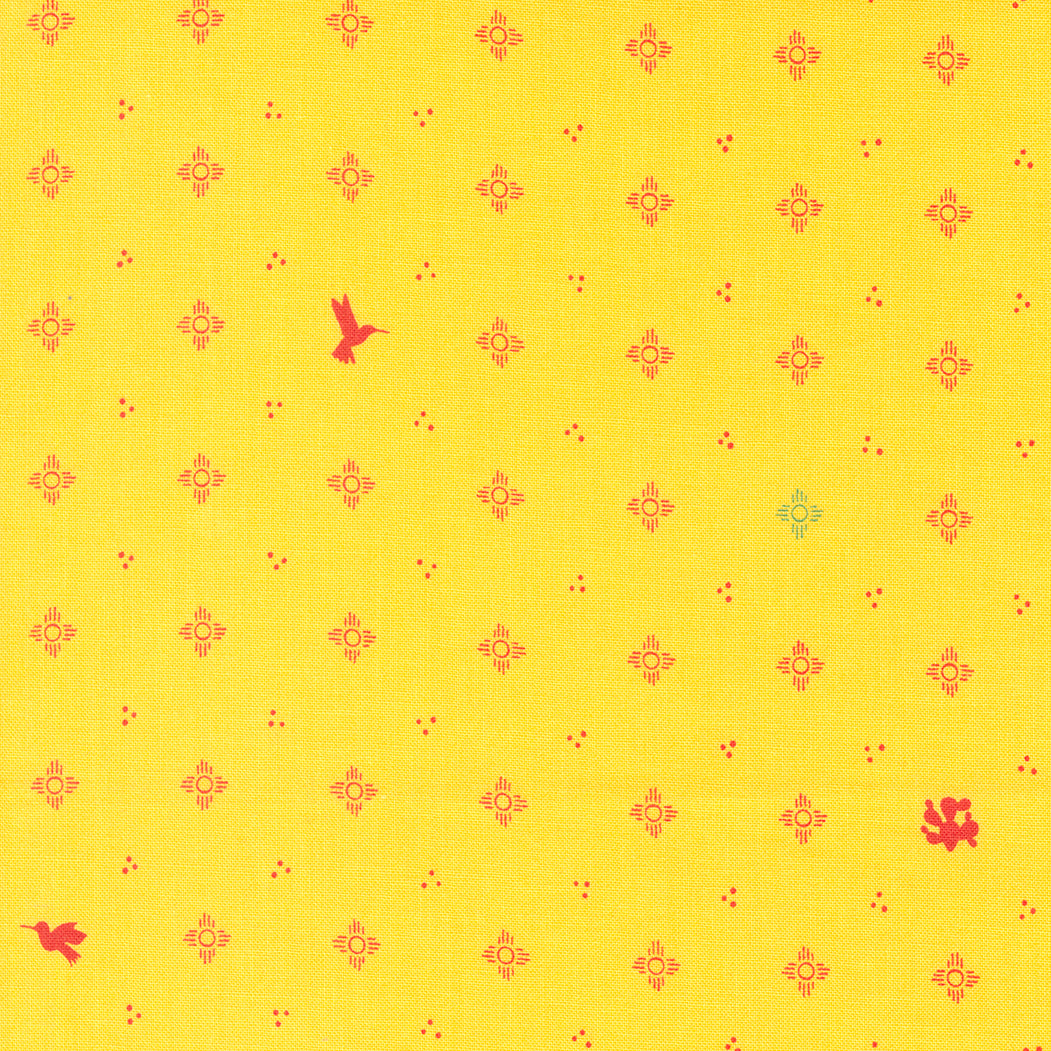 Moda Fabrics - Land of Enchantment Squash Blossom 1/2m
