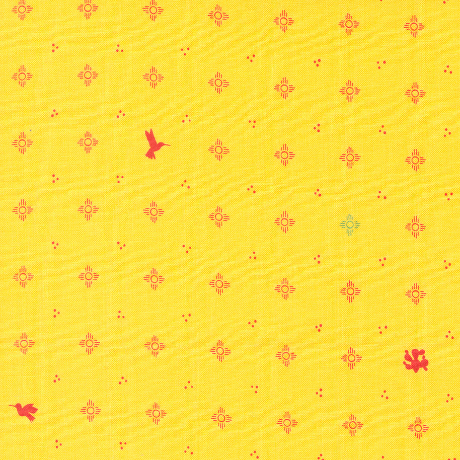 Moda Fabrics - Land of Enchantment Squash Blossom 1/2m