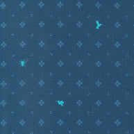Moda Fabrics - Land of Enchantment Superior Blue 1/2m