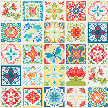 Moda Fabrics - Land of Enchantment Marshmallow 1/2m